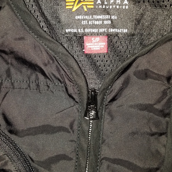 Alpha Industries Lightweight Bomber Flyer Jacket S - Picture 2 of 3